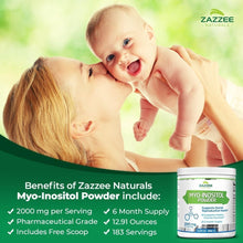 Load image into Gallery viewer, Premium Myo-Inositol Powder - 100% Pure, 183 Servings, Hormonal Balance Support