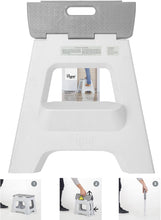 Load image into Gallery viewer, Versatile Foldable Step Stool with Anti-Slip Grips - Perfect for Kitchen &amp; Bath