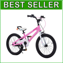 Load image into Gallery viewer, Kids 18-Inch Bicycle with Sealed Bearings and Easy Assembly for Ages 3-10