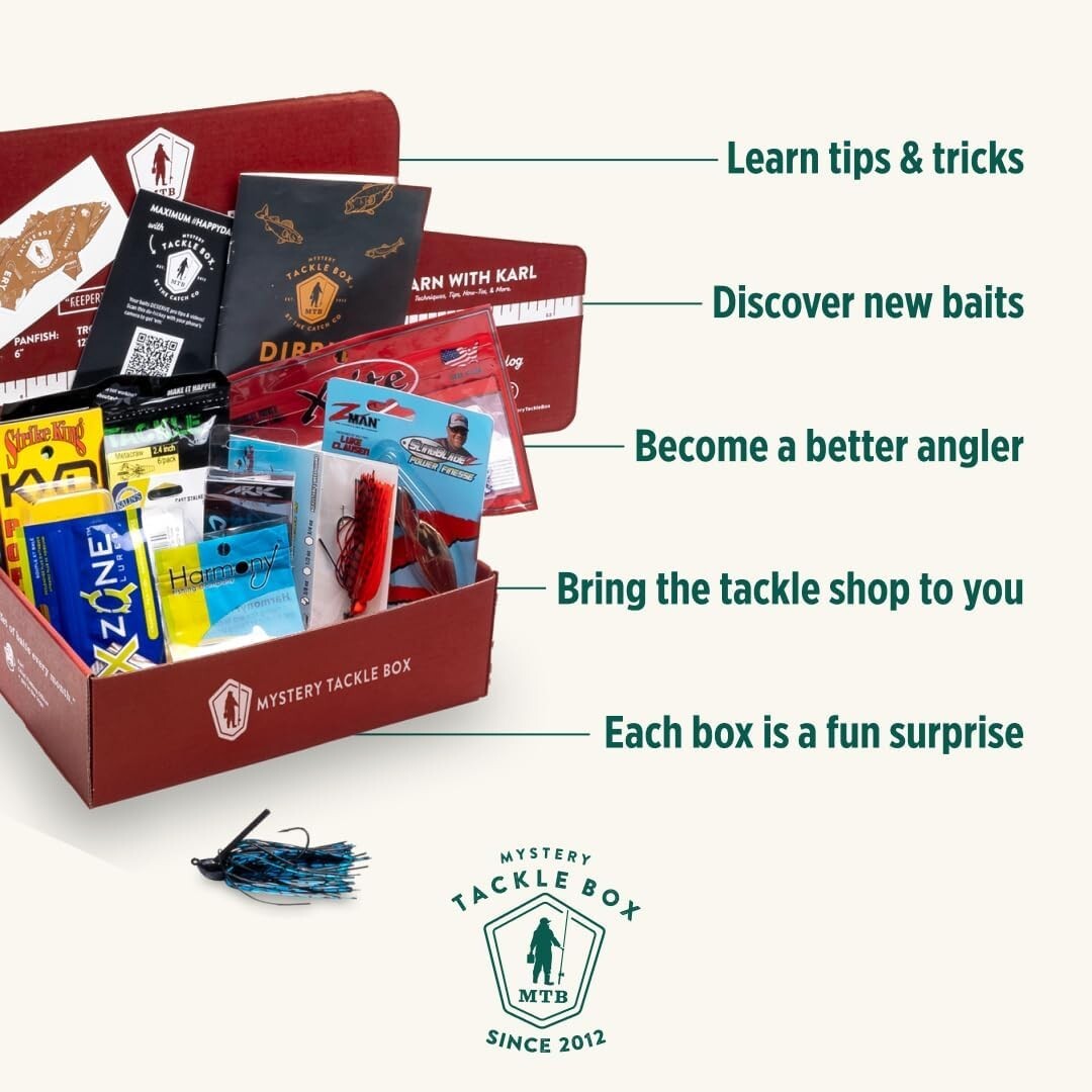 Mystery Tackle Box ELITE: Premium Bass Fishing Kit with Exclusive Lures