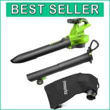 Load image into Gallery viewer, Compact 40V Handheld Leaf Blower/Vacuum - Pro-Grade Performance &amp; Ergonomic Grip