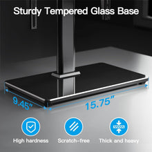 Load image into Gallery viewer, Quick Install Tabletop TV Stand for LCD/LED TVs up to 65 Inches - 88 lbs Support