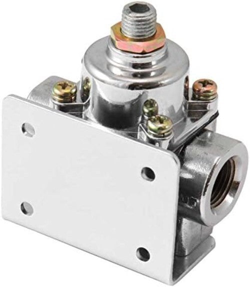 Universal Fuel Pressure Regulator with Adjustable Settings & Mounting Hardware