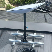 Load image into Gallery viewer, Adjustable Starlink Roof Mount Kit for Seam Metal Roofs - No Drilling Required