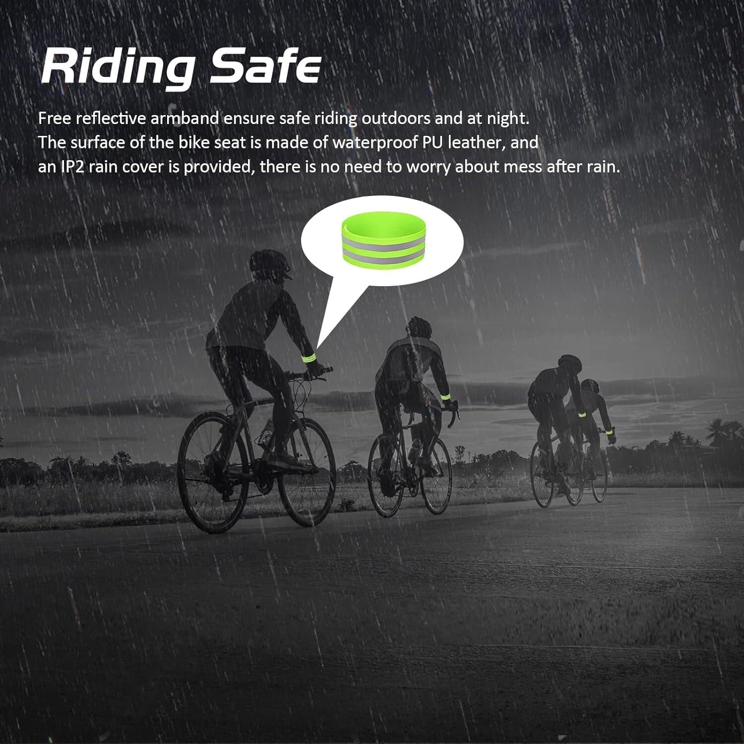 Premium Extra Comfort Bike Seat for Mountain & Stationary Bikes - Easy Install