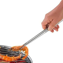 Load image into Gallery viewer, 18/10 Stainless Steel Kitchen Tongs Pack of 3 - Ideal for BBQ and Cooking