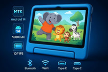 Load image into Gallery viewer, Long Battery Life Kids Tablet - 10.1" Screen, Parental Controls &amp; Apps Included