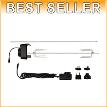 Load image into Gallery viewer, Stainless Steel Rotisserie Accessory for Gravity Series Grills – Electric Power