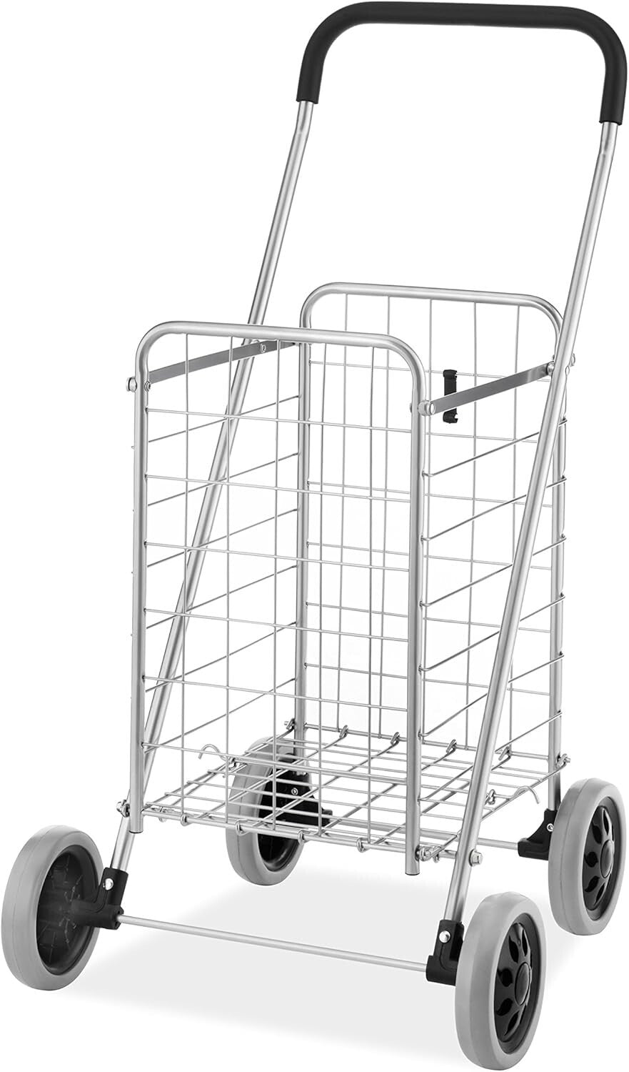Versatile Folding Shopping Utility Cart for Groceries, Laundry & Gear - 7 lbs