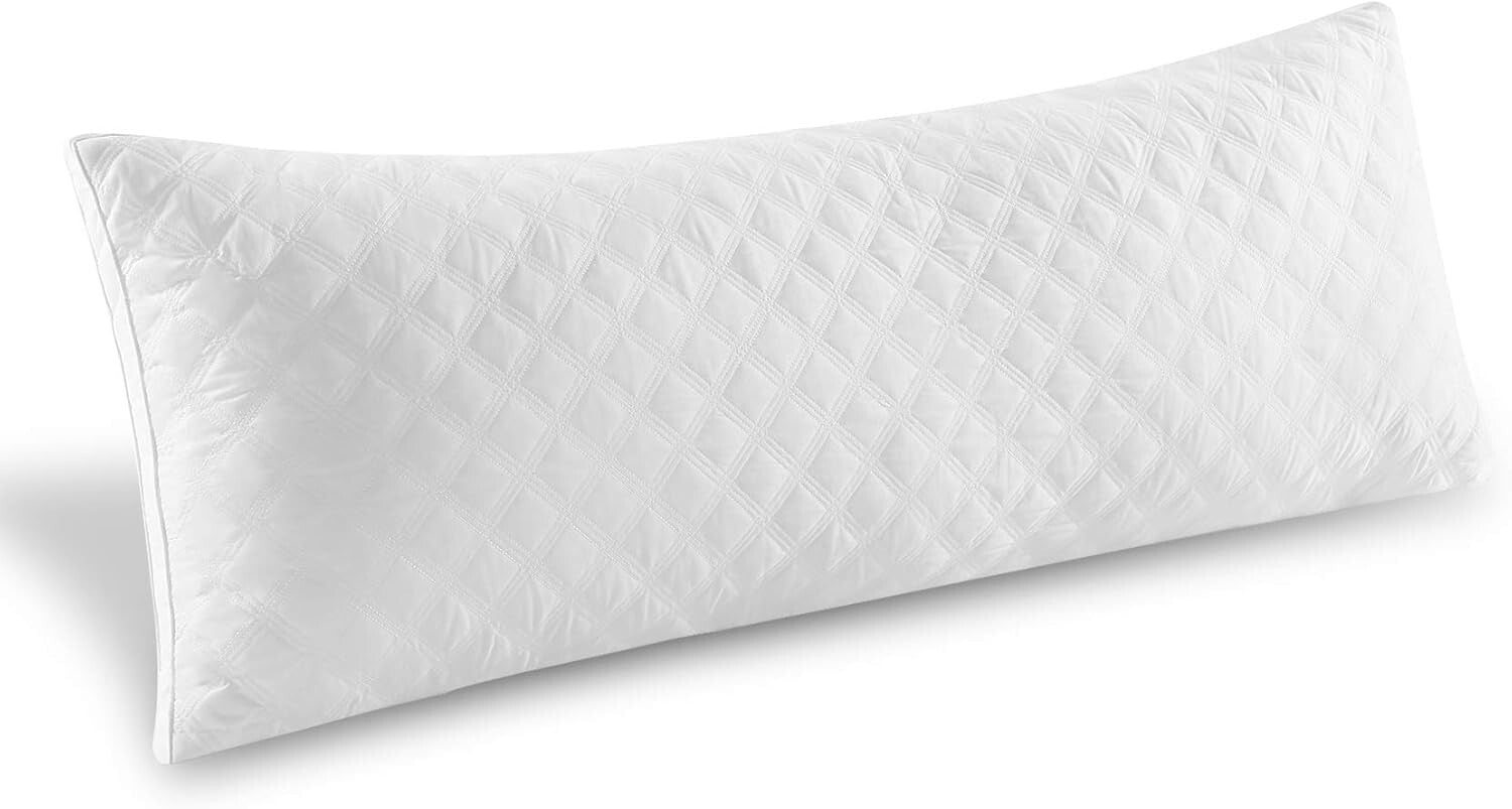 Adjustable Full Body Pillow - Luxurious Softness for a Restful Sleep - 21"x54"
