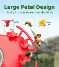 Load image into Gallery viewer, Interactive Hummingbird Feeder with HD Camera &amp; Ant Moat - Gift for Bird Lovers