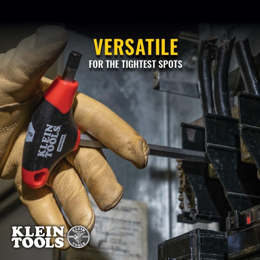 Alloy Steel Ball End Hex Key Set - 6-Inch Blades, 10-Piece Professional Kit