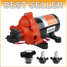 Load image into Gallery viewer, High-Performance 12V Diaphragm Pump - 3.0 GPM, 45 PSI for Quick Water Supply