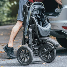 Load image into Gallery viewer, Lightweight Activ3 Jogging Stroller - Eclipse Grey with Adjustable Handle