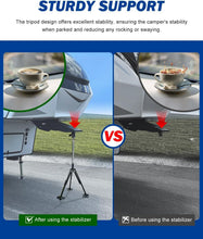 Load image into Gallery viewer, Patented Triangular Stabilizer for 5th Wheel RV, Adjustable 34" to 59" Height