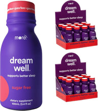 Load image into Gallery viewer, Guava Flavored Dream Well Sleep Aid: 5MG Melatonin, Vegan &amp; Natural - 24 Bottles