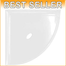 Load image into Gallery viewer, Retrofit 8-Inch Corner Shower Shelf with Drainage for Organized Bathroom Spaces