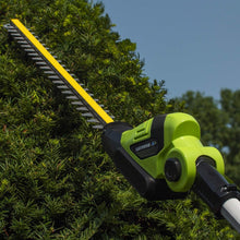 Load image into Gallery viewer, Lightweight Cordless Hedge Trimmer - 20V Battery, Fast Charger &amp; 2-Year Warranty