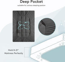 Load image into Gallery viewer, Microfiber Queen Mattress Pad - Extra Thick &amp; Breathable with Quilted Design