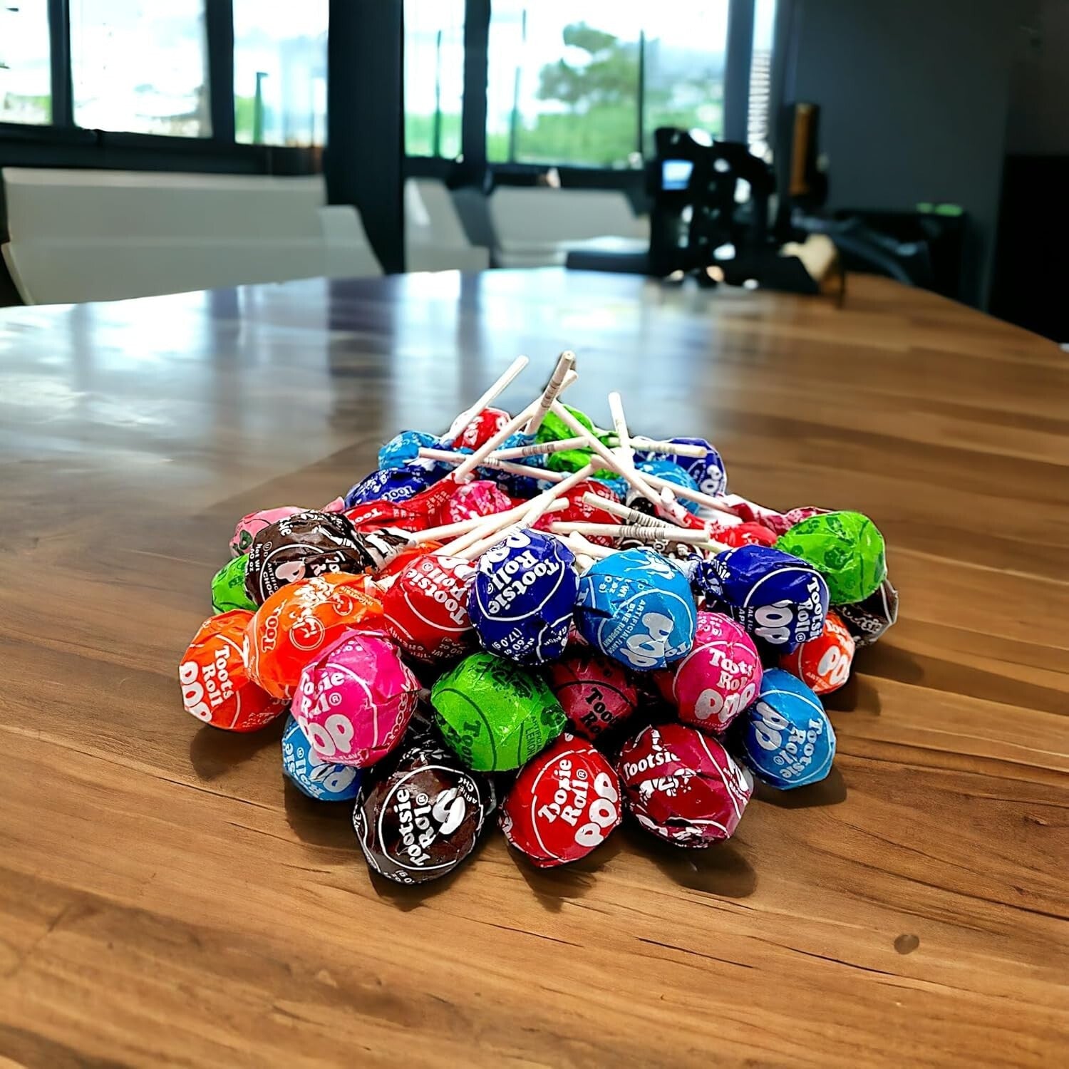 120 Count Bulk Tootsie Rol Lollipops - Peanut & Gluten Free, 9 Delicious Flavors