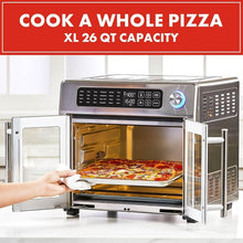 Load image into Gallery viewer, Elegant 26QT Stainless Steel Air Fryer Toaster - Perfect for Families &amp; Parties
