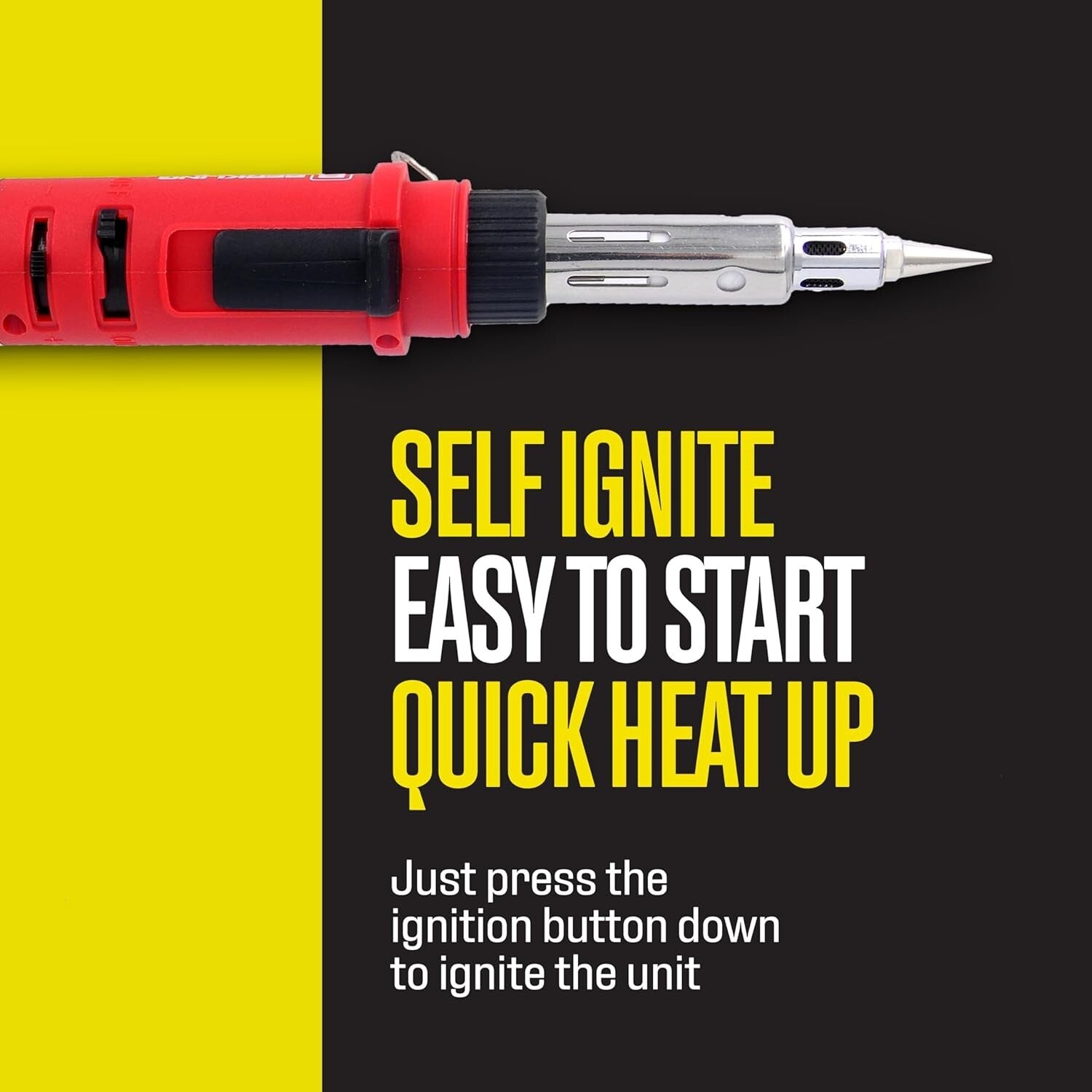 Portable 3-in-1 Butane Torch, Soldering Iron & Heat Gun for Precision Crafting