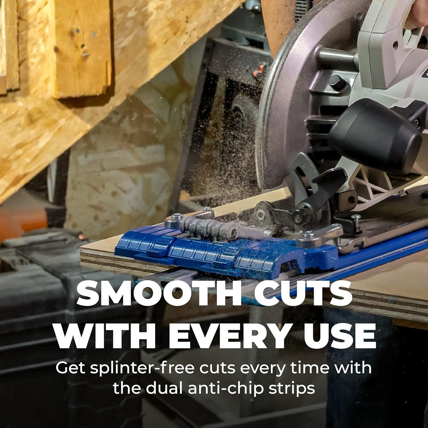 Portable Cutting Guide for Circular Saw - Essential Precision Woodworking Tool