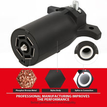 Load image into Gallery viewer, Professional Grade 7-Way RV Trailer Connectors - 10-Pack with User Manual