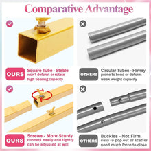 Load image into Gallery viewer, Sturdy Gold Metal Arch Stands for Weddings, Parties &amp; Graduations - 3 Sizes