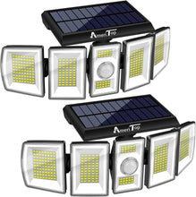 Load image into Gallery viewer, IP65 Waterproof Solar LED Motion Sensor Lights - 300 Bright Lights for Outdoors