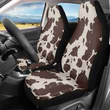 Load image into Gallery viewer, Machine Washable Cow Print Car Seat Protectors - Stylish &amp; Durable Design