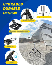 Load image into Gallery viewer, Patented Triangular Stabilizer for 5th Wheel RV, Adjustable 34" to 59" Height