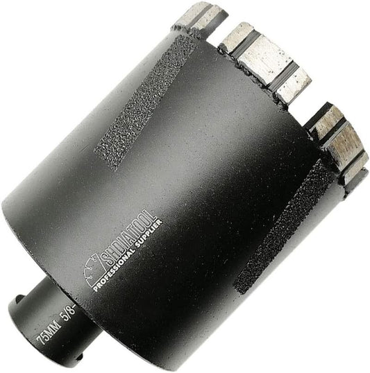 Ultra-Durable 3 Inch Diamond Core Drill Bits for Marble, Granite, and Brick