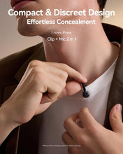 Load image into Gallery viewer, Professional Lavalier Microphone with App Control &amp; 2 Transmitters for Streaming