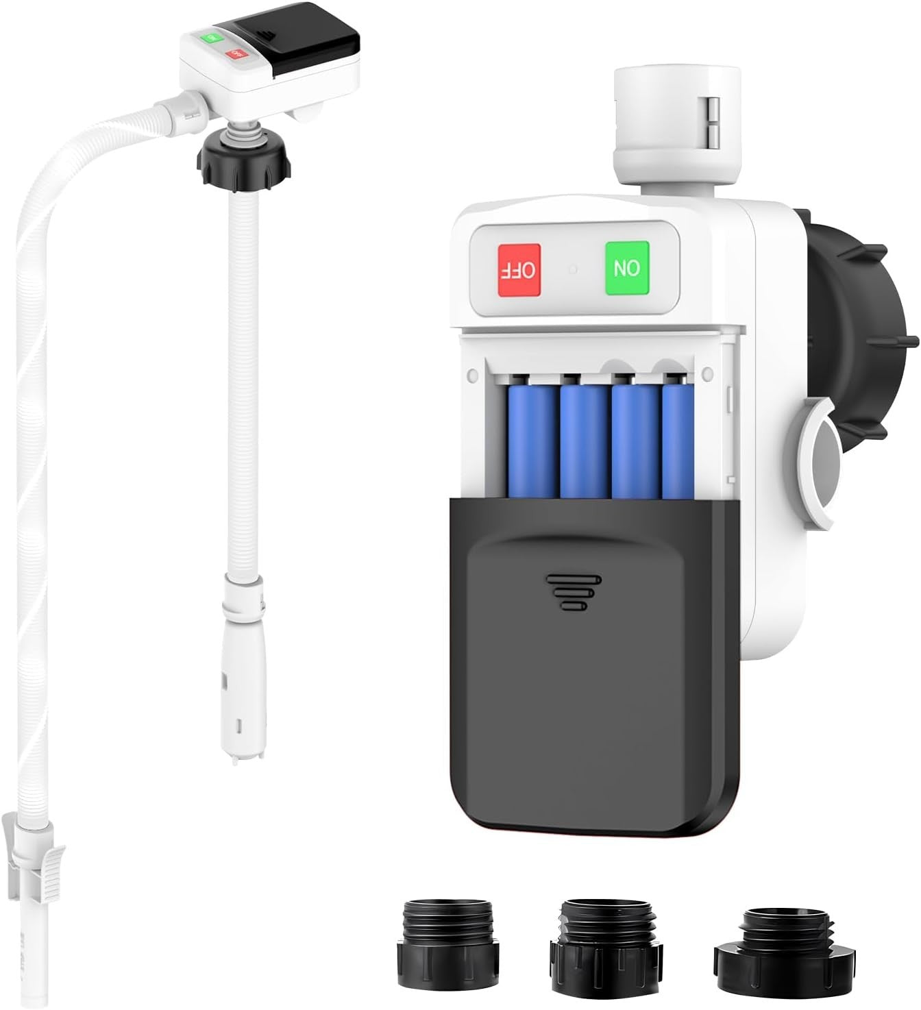 Electric Fuel Transfer Pump with Spill Prevention - 3.2 GPM Performance