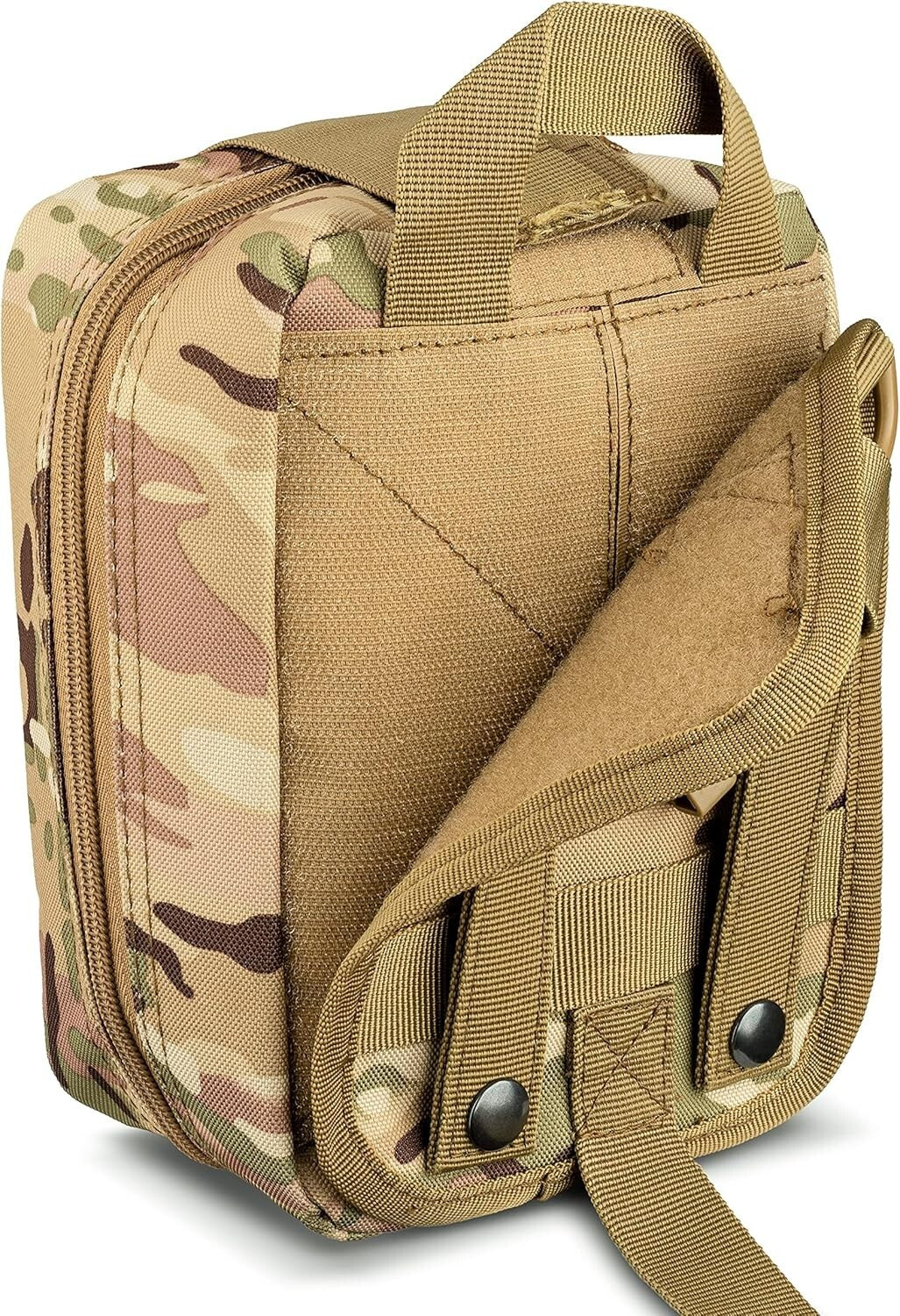 Complete Tactical IFAK Kit - Fully Stocked MOLLE Pouch for Emergency Wound Care