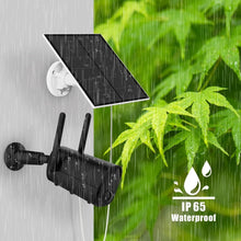 Load image into Gallery viewer, 5W Waterproof Solar Panel for Security Cameras with Adjustable Mount - 2 Pack