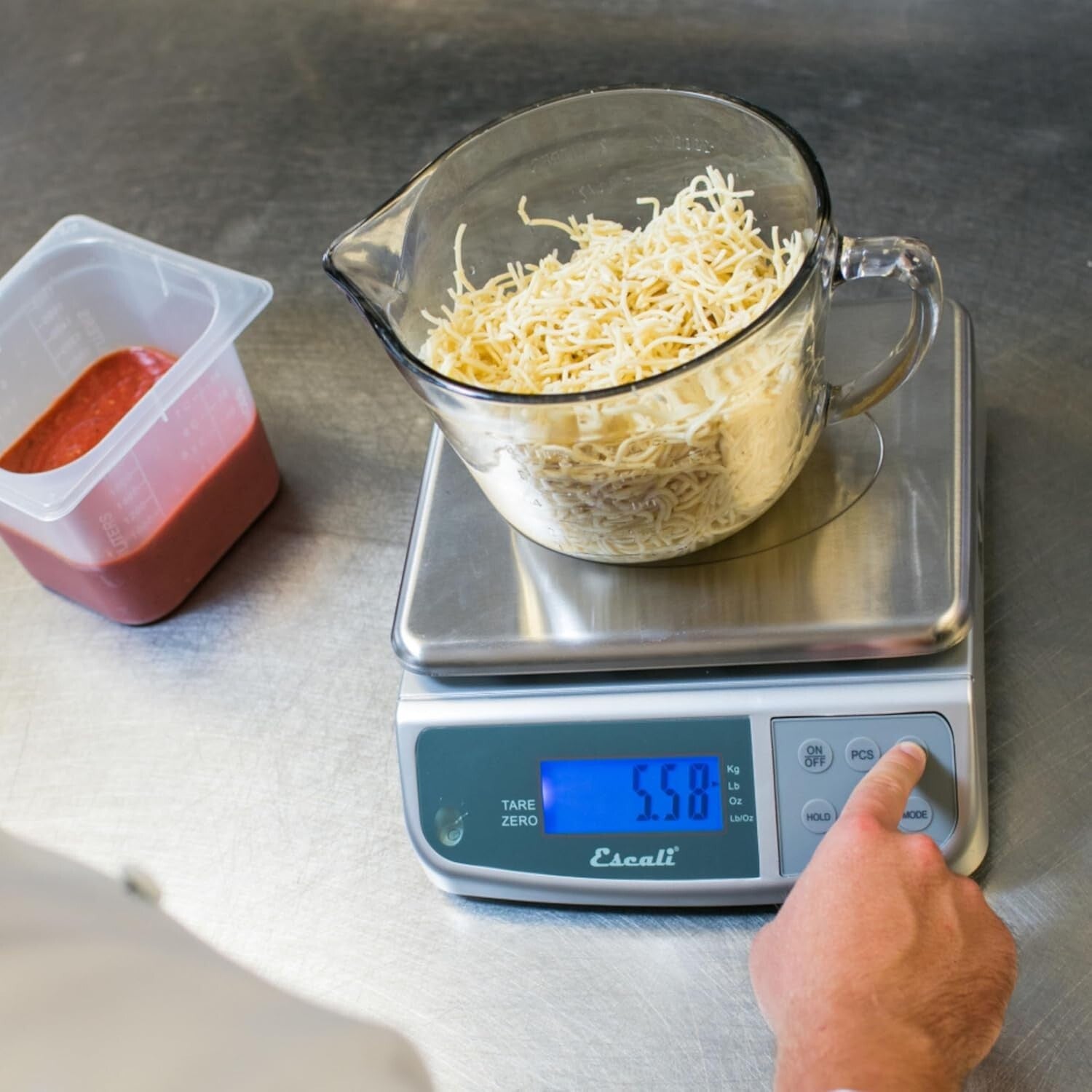Battery Operated Digital Food Scale - 66 lb Capacity for Precision Cooking