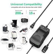 Load image into Gallery viewer, 180W AC to DC Converter: 15A Adapter for 12V Automotive Power Solutions