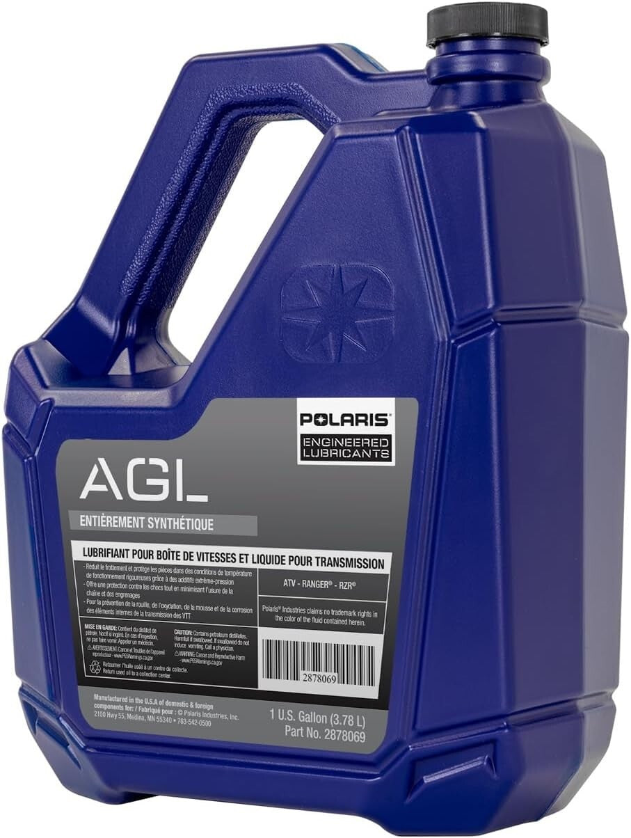 Advanced 4-Stroke Gearcase Lubricant - AGL Full Synthetic 128 Fl. Oz. for ATVs