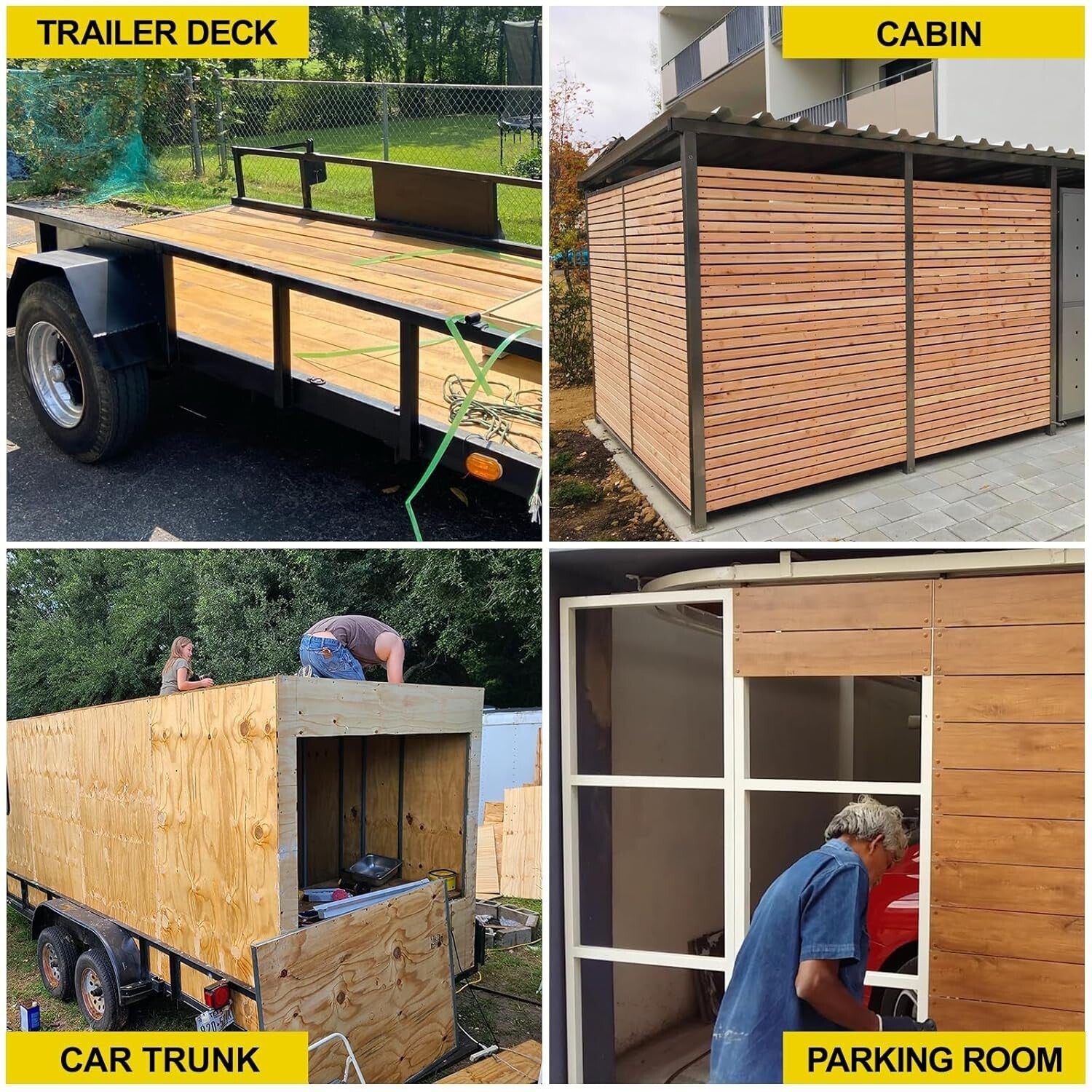 550-Piece Self-Drilling Reamer Tek Torx Screws for Wood to Metal Fastening