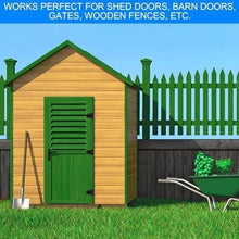 Load image into Gallery viewer, Smooth Operating 3.5 Inch Gate Hinges with Offset Holes - 8 Pack Black Finish