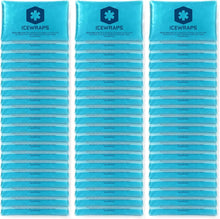 Load image into Gallery viewer, 60 Pack of Reusable Hot &amp; Cold Gel Ice Packs – Flexible Pain Relief Solution