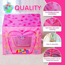Load image into Gallery viewer, Delightful Castle Tent for Kids - Perfect Playhouse for Role-Playing Adventures