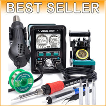 Load image into Gallery viewer, Professional EVO 2-in-1 Soldering Hot Air Kit with Lead-Free Solder Included