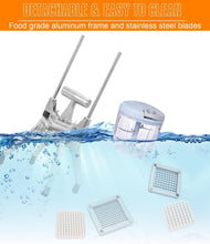 Load image into Gallery viewer, Heavy-Duty Commercial Vegetable Chopper with Stainless Steel Blades - 1/4" &amp; ...
