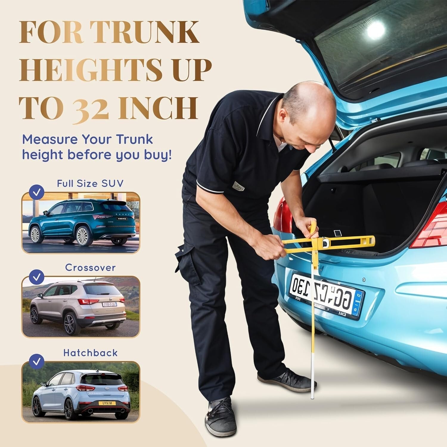 Portable 68.5” Dog Ramp for Large Dogs – Sturdy, Anti-Slip, 300 lbs Capacity