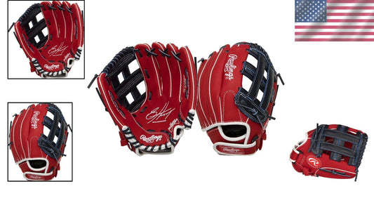 Game-Ready 11.5" Youth Baseball Glove - Right Hand Throw - 90% Break-In