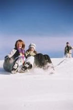 Load image into Gallery viewer, Adventure Ready 45-Inch X-Large Inflatable Swim &amp; Snow Tube - 260 lbs Capacity