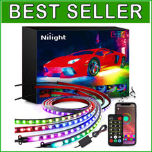 Load image into Gallery viewer, 256 LED Multi-Color Underbody Light Strips with Music Sync and Waterproof Design